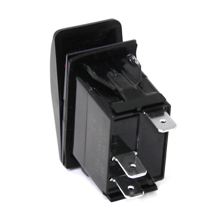 Переключатель (on)-off, SPST, 3P с одинарной подсветкой NEKEKE, арт. A11223BR,          NEKEKE  Переключатель (on)-off, SPST, 3P с одинарной подсветкой NEKEKE, арт. A11223BR,          NEKEKE