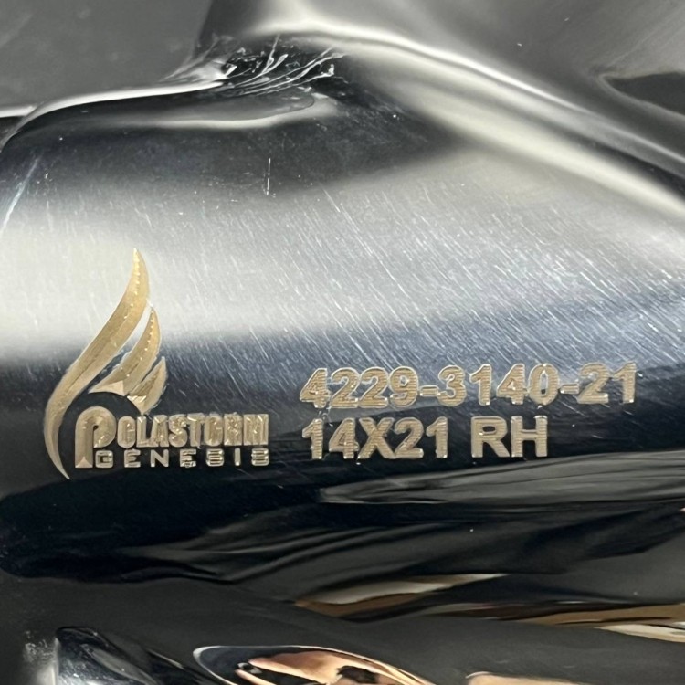 Гребной винт Suzuki DF90-140, DF70A-140A, DF100B Sema (3x14x21) (Сталь) (Polastorm), арт. 4229-3140-21,          POLASTORM 