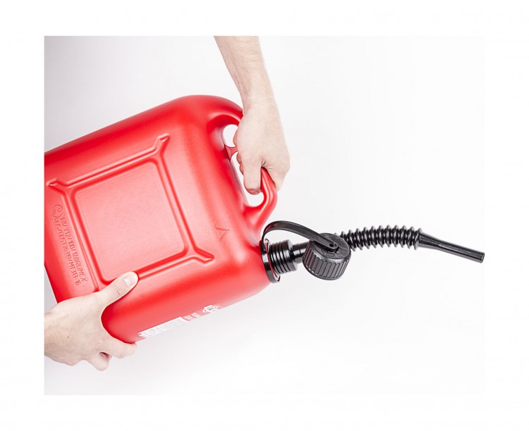 Канистра пластиковая для ГСМ 5 литров, съемная насадка-лейка, арт. KAN-400 (5L),          Autoprofi  Канистра пластиковая для ГСМ 5 литров, съемная насадка-лейка, арт. KAN-400 (5L),          Autoprofi