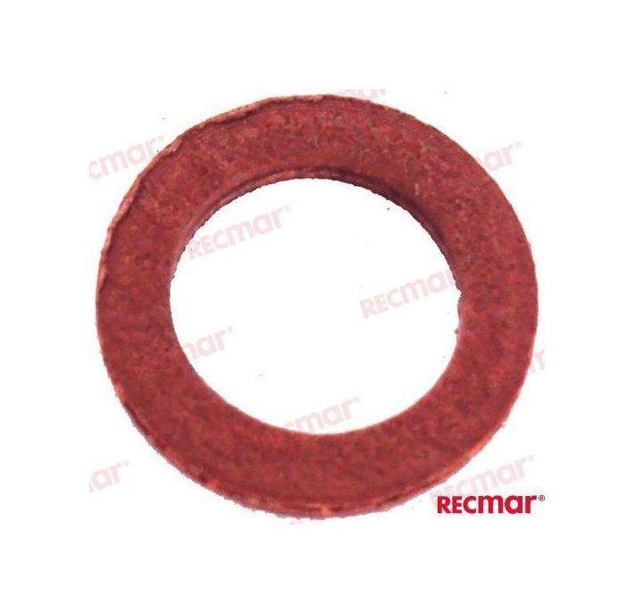 Прокладка масляного болта Yamaha 2-300, 8.0х12.6х1.6 мм, арт. 9043008020_RM,          Recmar 