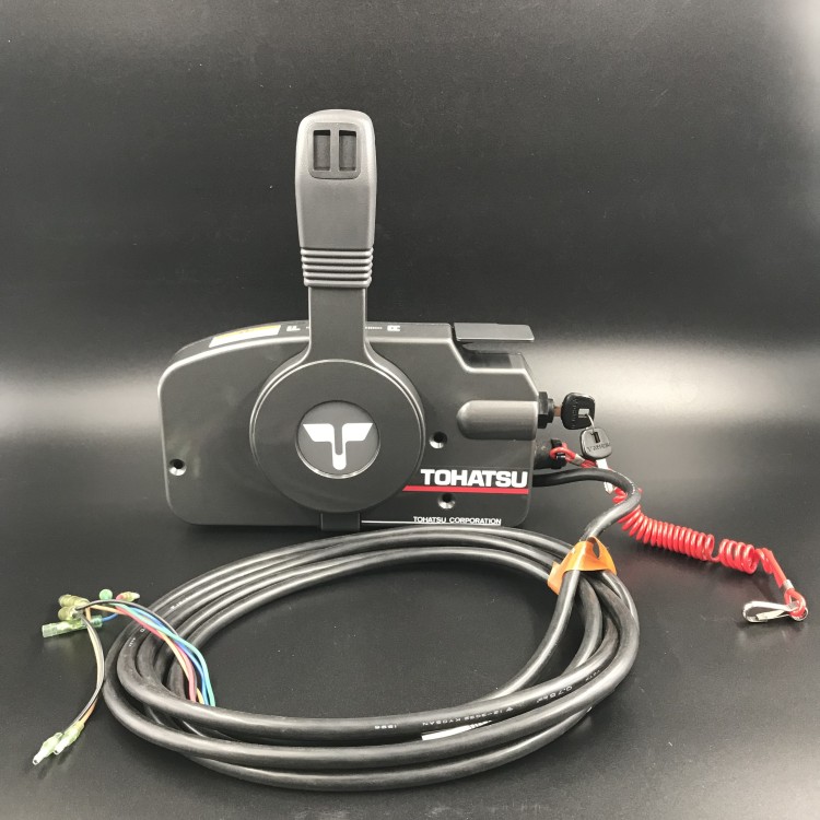 Дистанционное управление Tohatsu (Без кнопки гидроподъема) (3U2B84350-0) (Tohatsu), арт. 3B7-84350-2,          TOHATSU 