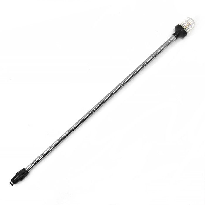 Огонь круговой светодиодный на стойке 905 мм, нержавеющая сталь, арт. B011542-36,          Anheart Marine 