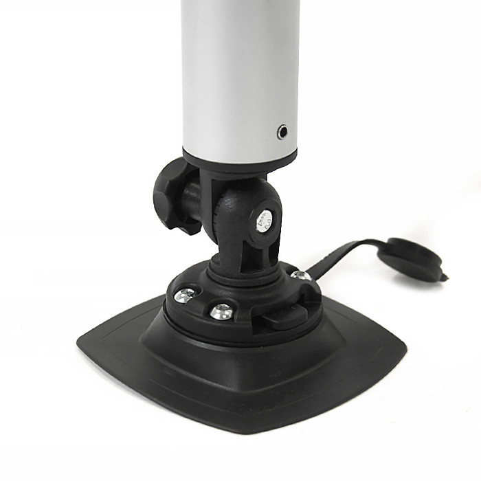 Держатель спиннинга торцевой на баллон быстросъемный, алюминий, арт. 030636T,          Техномарин 