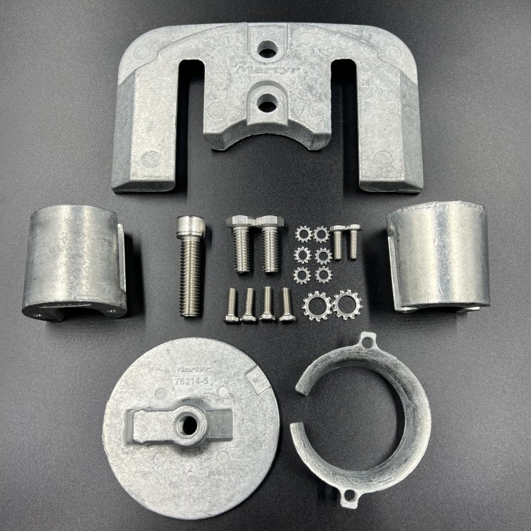 Комплект анодов Bravo I (888758Q02; 888758Q1; 888758A1) (1988  -  Н.В.) (Цинковый) (CMBRAVO1KIT) (MARTYR), арт. CMBRAVO1KIT-ZN,          PREMARINE 