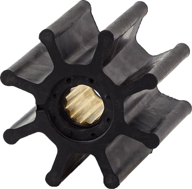 Крыльчатка помпы охлаждения Johnson 09-1028B/ Volvo Penta 877061; 875593-6; 3841697; 21951356/ Mercr, арт. 21951356-K,          PREMARINE 