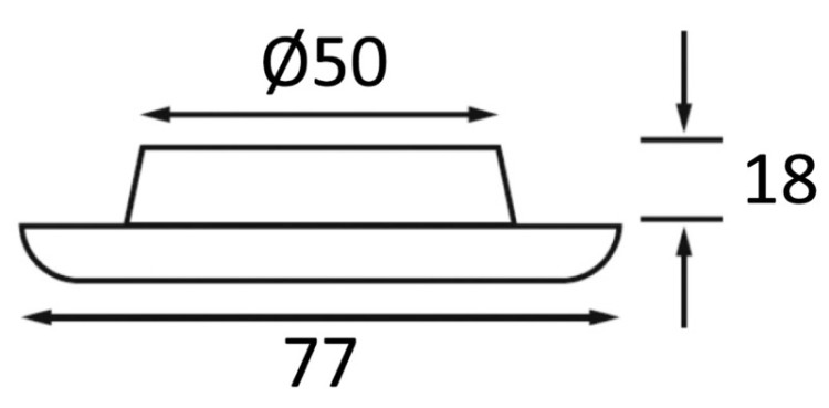 Светильник Nova с выключателем, арт. 10244745,          Frilight 