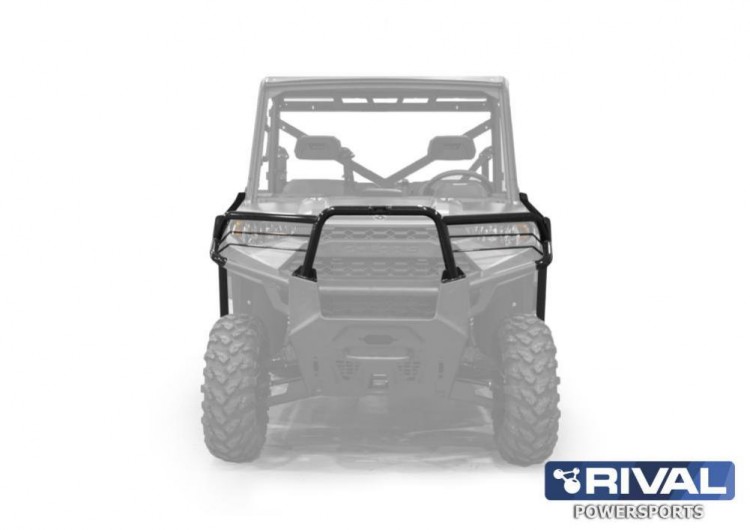 Бампер передний с боковой защитой Polaris Ranger 1000XP + комплект крепежа, арт. 444.7458.1-riv,          Rival 