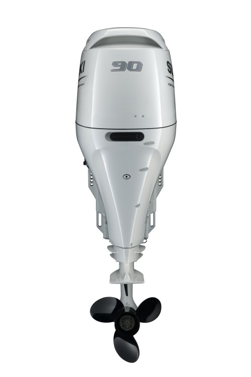 Мотор лодочный Suzuki DF90ATL, белый, арт. DF90ATL_white,          SUZUKI 