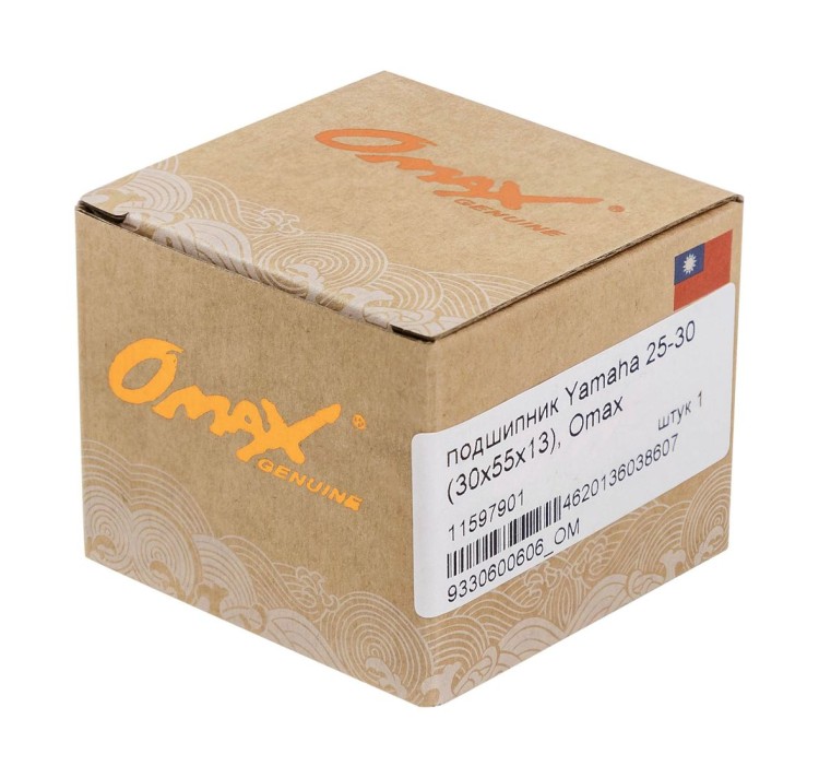 Подшипник Yamaha 25-30 (30x55x13), Omax, арт. 9330600606_OM,          OMAX 