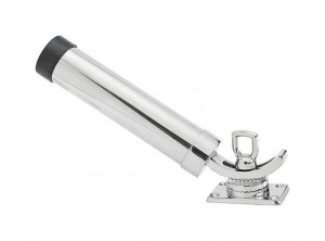 Держатель спиннинга с креплением к борту, нержавеющий