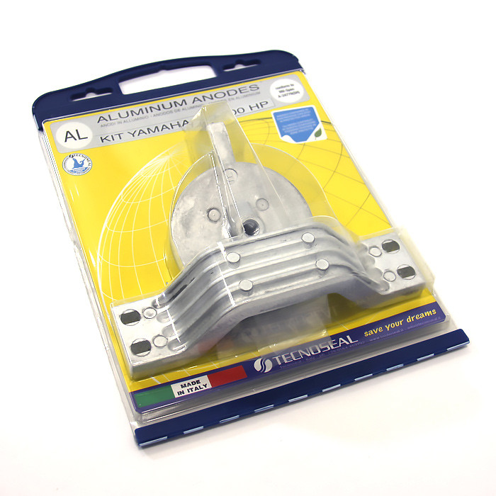 Комплект алюминиевых анодов Yamaha 150-225 л.с., арт. KITYAMAHA150/200AL,          Tecnoseal 