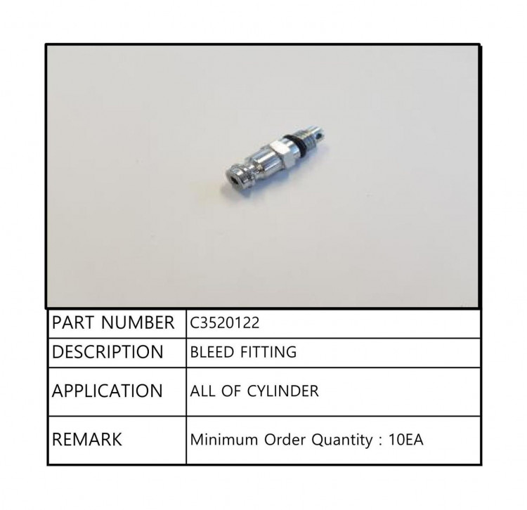 Ниппель гидроцилиндра, Sea First, арт. C3520122,          Sea First 