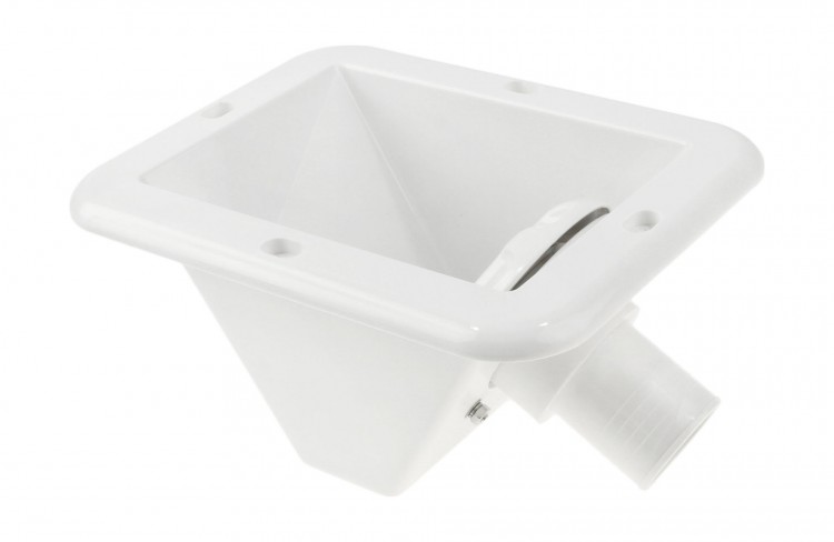 Горловина заливная для бензина в боксе под шланг 38 мм, пластик, арт. NI2425,          CAN-SB  Горловина заливная для бензина в боксе под шланг 38 мм, пластик, арт. NI2425,          CAN-SB