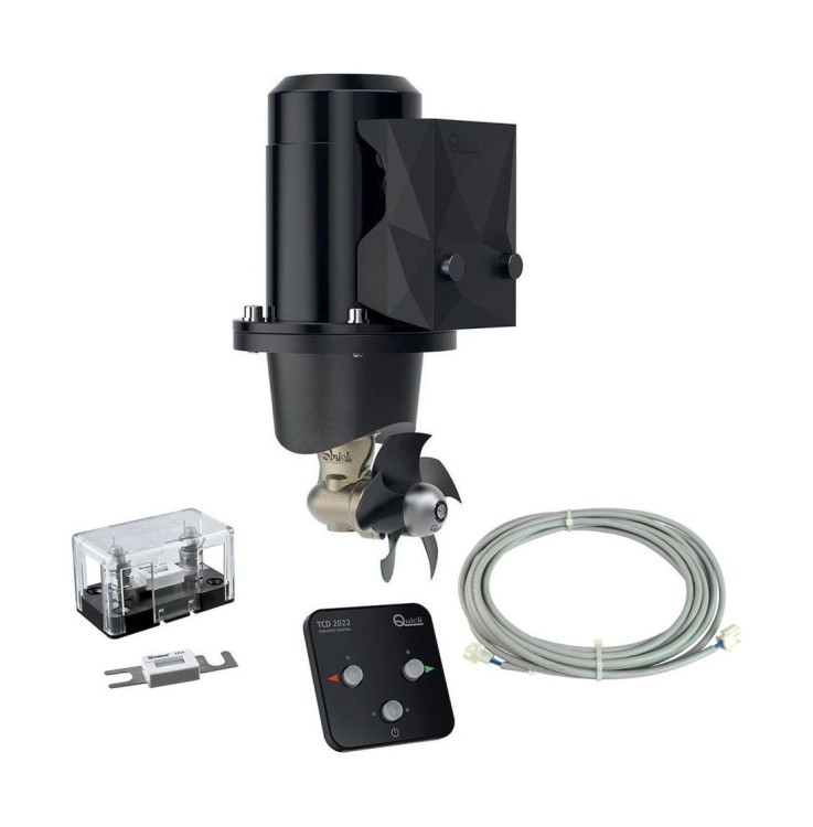 Подруливающее устройство Quick, D110mm, 25KGF, 12 В, (TCD2022 - TCDEX06 - NO TNL), арт. FGBT11025120K03-S,          Quick 