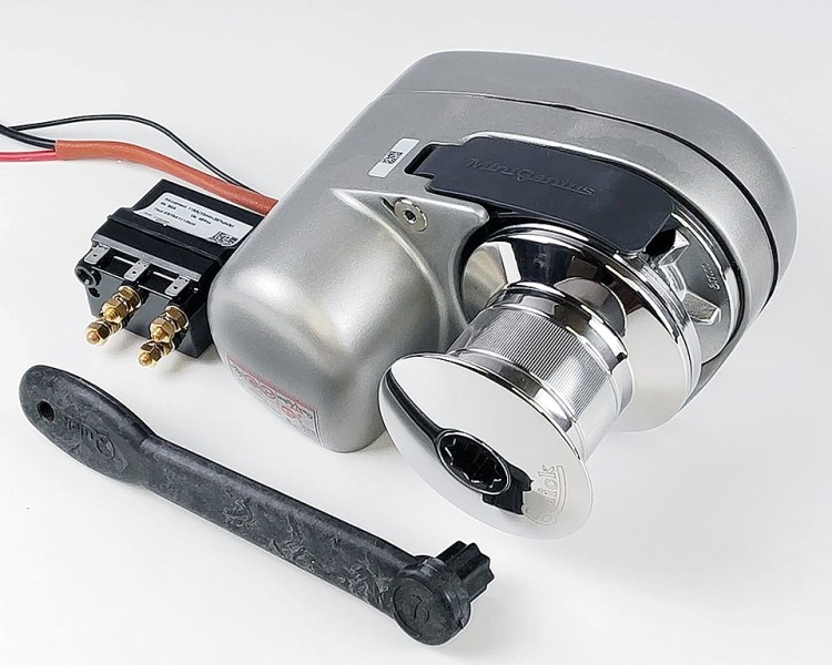 Якорная лебедка "Mini Genius" со звездочкой и бара, арт. 10243928,          Quick 