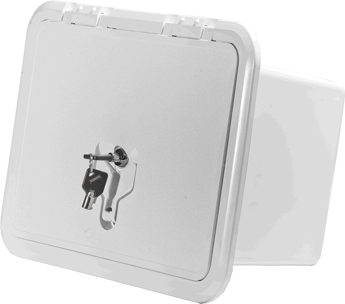 Рундук с крышкой 270х370х160мм белый, арт. 6387_270х370,          Ceredi 