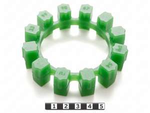 POLY-NORM 48 вставка муфты KTR, эластичная , M80/зеленый , Эластомерное кольцо 12 зубьев ,  !, 33-99-9067-poly 