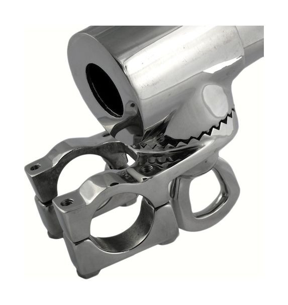 Держатель спиннинга нержавеющий с креплением к лееру, арт. 009898,          Homer  Держатель спиннинга нержавеющий с креплением к лееру, арт. 009898,          Homer