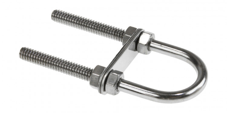 Рым-болт U-образный D6.3 мм, Lрез. 48 мм, арт. 11413,          Youthful 