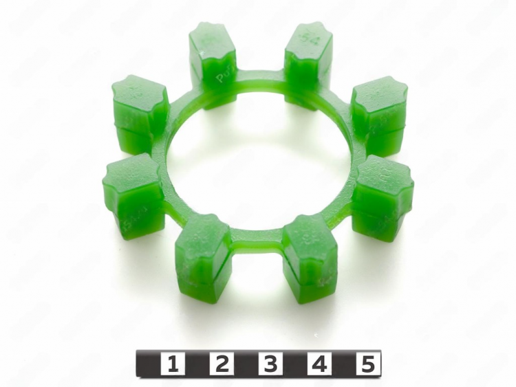 POLY-NORM 32 вставка муфты KTR, эластичная , M80/зеленый , Эластомерное кольцо 8 зубьев, 33-99-9069-poly  