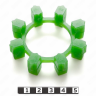 POLY-NORM 32 вставка муфты KTR, эластичная , M80/зеленый , Эластомерное кольцо 8 зубьев, 33-99-9069-poly  
