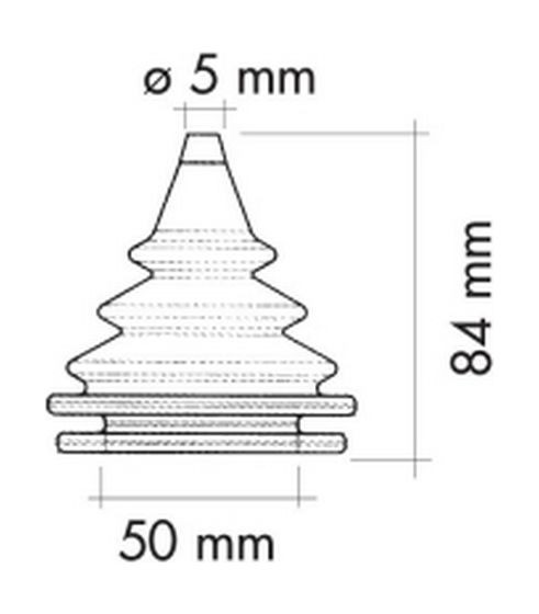 Уплотнитель для тросов управления белый, д. 50 мм, арт. CU2812,          CanSB  Уплотнитель для тросов управления белый, д. 50 мм, арт. CU2812,          CanSB