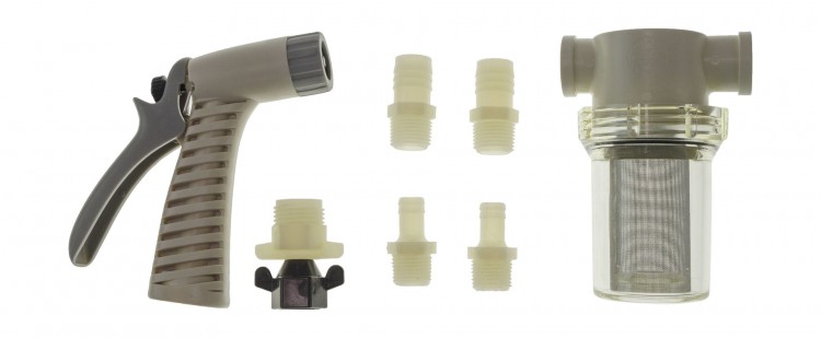 Комплект помывочный Shurflo Pro Blaster II Pro Washdown Kit, 12 В, 18.9 л/мин, 60 PSI (4.1 бар), арт. 4358153E09,          Shurflo 