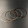 Кольца поршневые, комплект на один поршень Yamaha F75-130 (0.25mm) (6EK-11604-00) (Yamaha), арт. 6EK-11604-01,          YAMAHA 
