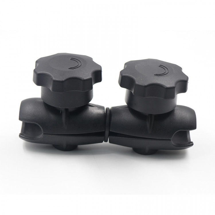 Соединительная муфта нейлон двойная поворотная анти-вор-C-DLG2В, VIN-C-DLG2B, арт. VIN-C-DLG2Be,          SEA-PRO 