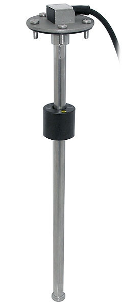 Датчик уровня воды или топлива, 240-30 Ом, фланец SAE 5 отверстий, 1500 мм, арт. 10252205,          Мореман 