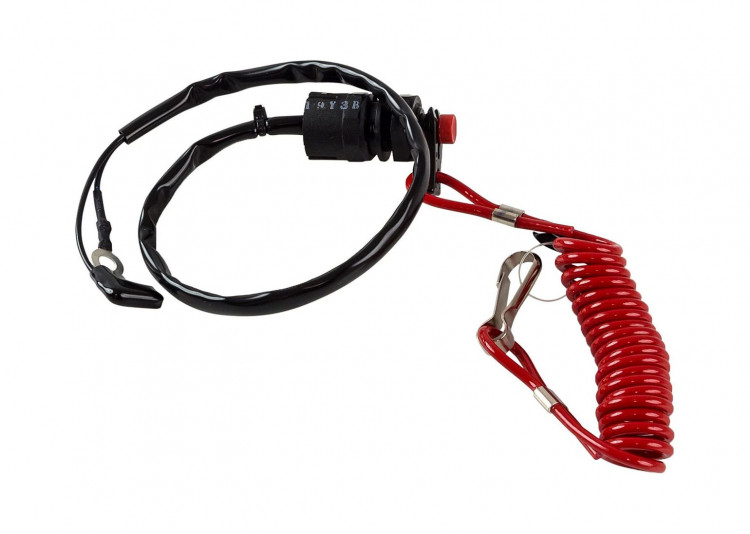 Кнопка аварийной остановки Suzuki DF2.5, с чекой, арт. 3783097J21000,          SUZUKI 