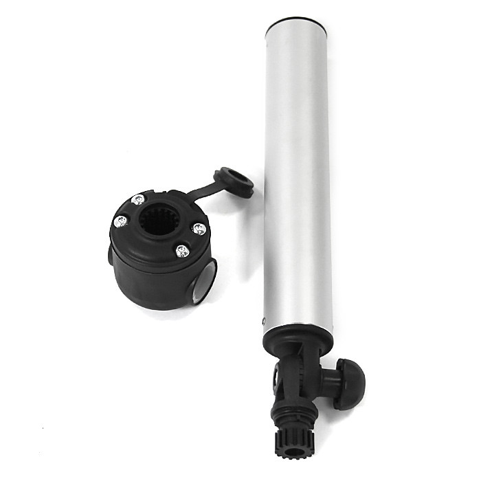 Держатель спиннинга торцевой на леер быстросъемный, алюминий, арт. 030640T,          Техномарин 