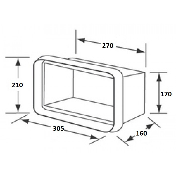 Рундук с крышкой 270х375х160мм белый с ключом, арт. 196284,          Nuova Rade 