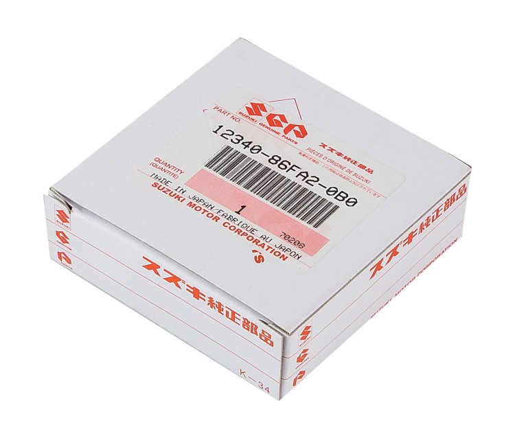 Вкладыш коренной Suzuki DF200T/225T/250T, (STD) черный, арт. 1234086FA20B0,          Suzuki 
