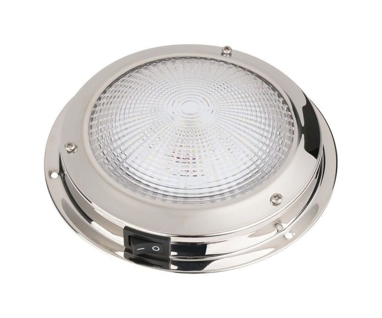 Светильник каютный светодиодный белый свет 12 В, D168mm SeaFlo, арт. SFCL16WS02,          SeaFlo 