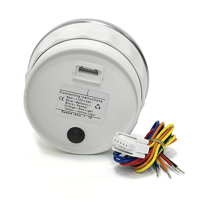 Тахометр цифровой 8000 об/мин со счетчиком моточасов (BS), SR:1-10, арт. JMV00558,          KUS 