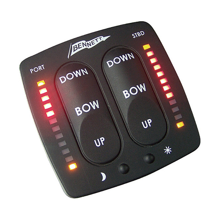 Пульт управления транцевыми плитами электронный, 24В, арт. EIC50002,          Bennett 