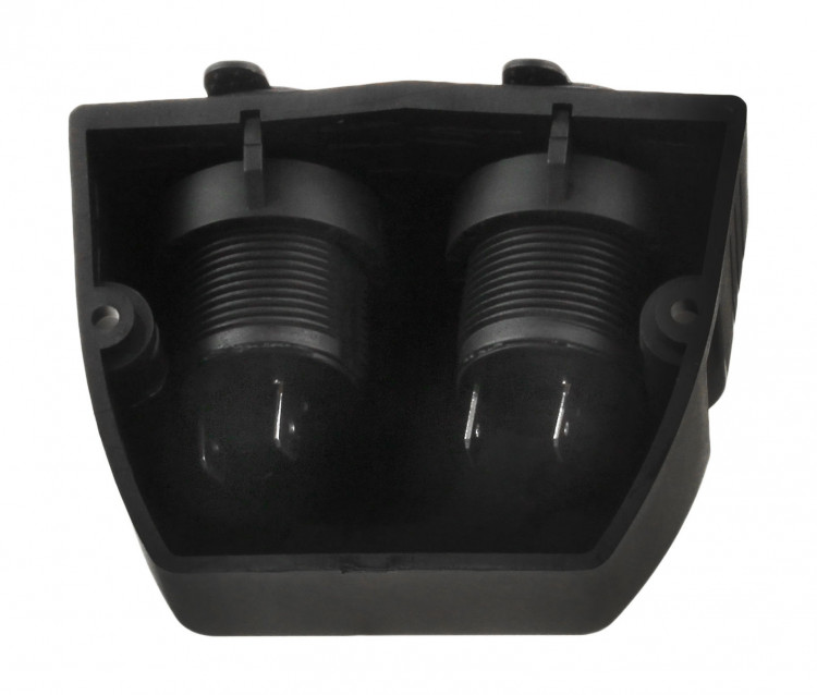 Разъем прикуривателя двойной для крепления на приборной панели, арт. AES1214402P,          AES.Co  Разъем прикуривателя двойной для крепления на приборной панели, арт. AES1214402P,          AES.Co