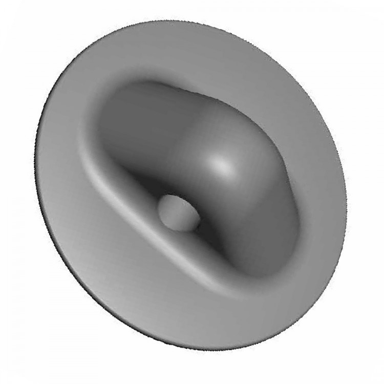 Комплект рымов леерных Boat-plastic, основание 78 мм, отверстие 11,8 мм, черный (10шт), BP-0178_10-ts, арт. BP-0178_10-ts,          Boatplastic 