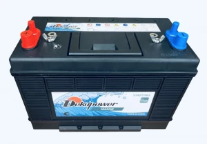 Морской стартерный аккумулятор DekaPower 27M6 100 Ач 800 А п.п. 305х171х226