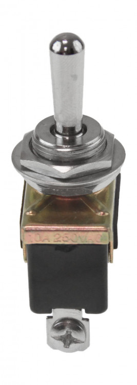 Тумблер трехпозиционный ON-OFF-ON 12В/15А 3P, арт. T1327,          Yih Sean  Тумблер трехпозиционный ON-OFF-ON 12В/15А 3P, арт. T1327,          Yih Sean