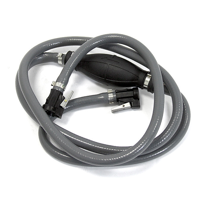 Комплект топливный из ПВХ с грушей и фиттингами типа YAMAHA, армированный, арт. C34620,          Easterner 