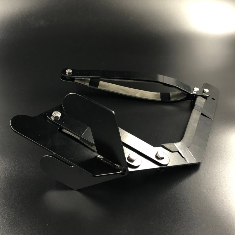 Защита редуктора Suzuki DT9.9-15, DF8-20A (Базовая, черная), арт. 00166494,          ИП КУДАШОВ 