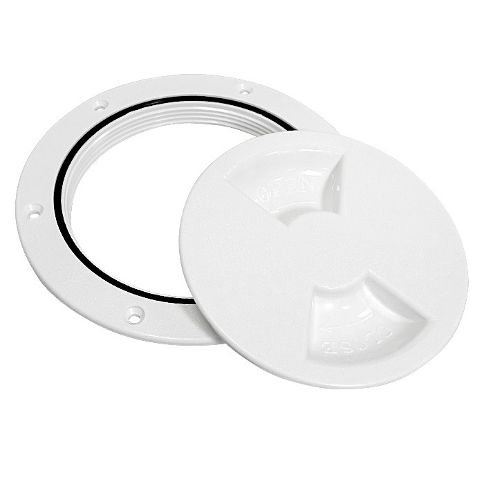 Крышка люка технологическая 100.0 белая, арт. C12790,          Easterner 