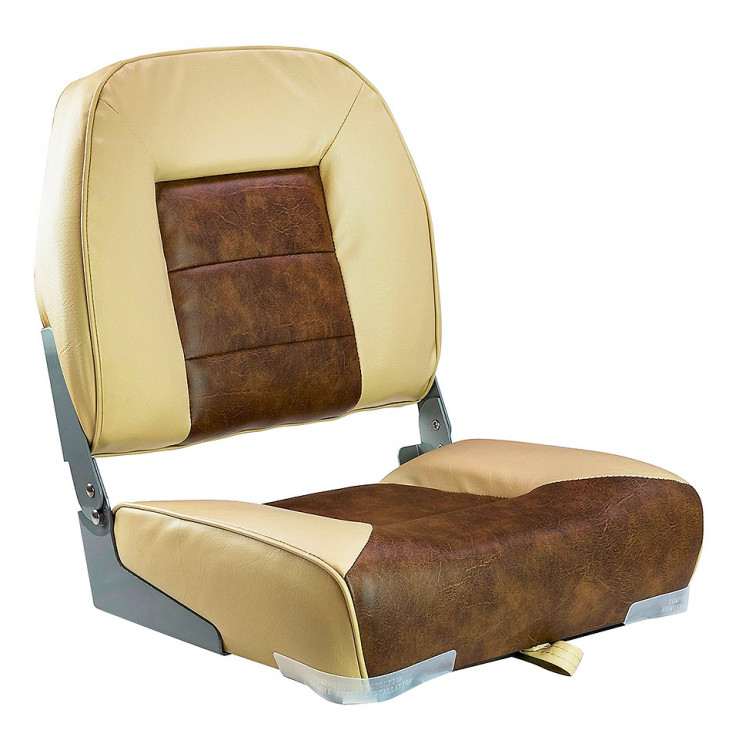 Сиденье Premium low back, песочное/коричневое, арт. 10250456,  