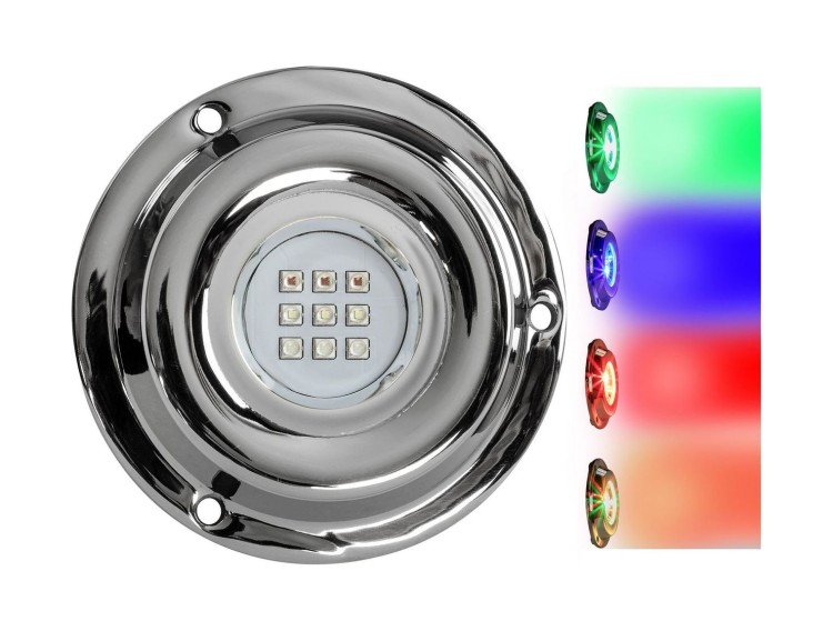 Подводный огонь, RGB, 27w, Marine Rocket, арт. MRULB27RGB,          Marine Rocket 