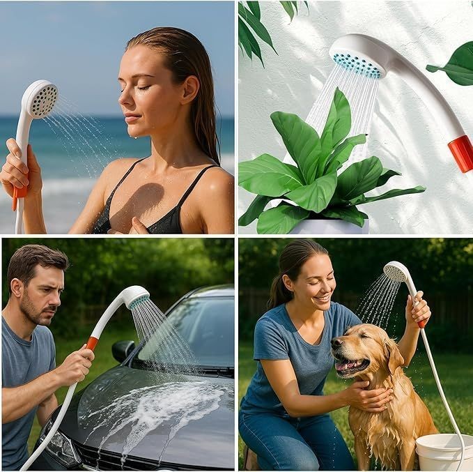Портативный душ с насосом, SeaFlo, арт. SFPSP5L01001,          SeaFlo 