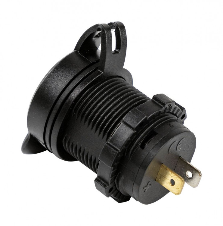 Разъем USB 5В 2.4А и USB PD Type-C, 18 Вт, арт. AS221,          YIS Marine  Разъем USB 5В 2.4А и USB PD Type-C, 18 Вт, арт. AS221,          YIS Marine