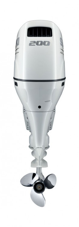Мотор лодочный Suzuki DF200APX, белый, арт. DF200APX_white,          SUZUKI 