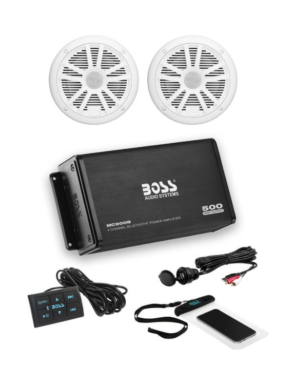 Аудиосистема с усилителем BOSS ASK902B.6 (комплект2), арт. ASK902B.6,          Boss Audio Systems 